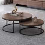 Coffee table iron and lamination material