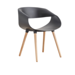 Modern Plastic Dining Chair - Image 7