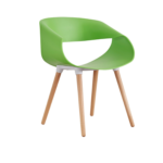 Modern Plastic Dining Chair - Image 8