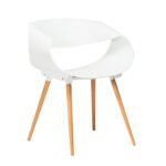 Modern Plastic Dining Chair - Image 9