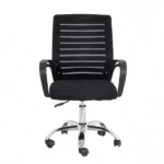 Vinyl Low Back Revolving Chair - Image 2