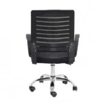 Vinyl Low Back Revolving Chair - Image 4
