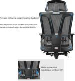 Computer Chair – Ergonomic Home & Office Study Chair with Adjustable - Image 5