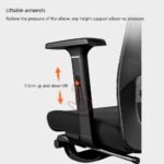 Computer Chair – Ergonomic Home & Office Study Chair with Adjustable - Image 6