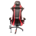 Global Razer Black Red Gaming Chair - Image 3