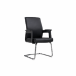 Modern Black Cantilever Office Chair