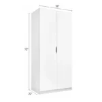 Elyse 2 Door Wardrobe