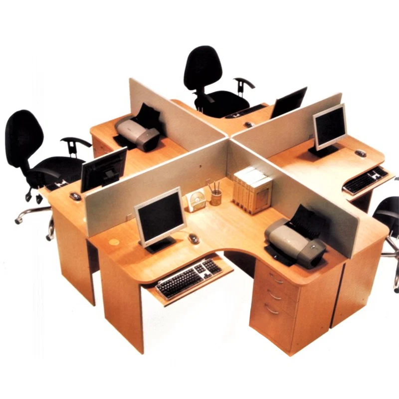 Maven Workstation modern office desk made from laminated sheet with PVC edging Maven Workstation modern office desk made from laminated sheet with PVC edging