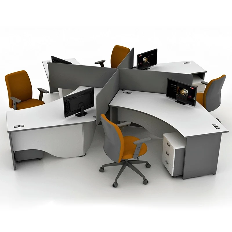 Forma Workstation modern office desk with laminated sheet and PVC edging Forma Workstation modern office desk with laminated sheet and PVC edging