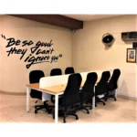 Soren Workstation modern office desk made from laminated sheet with PVC edging
