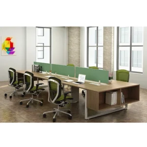 Arden Workstation laminated office desk with PVC edging