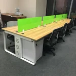Noren Workstation modern office desk made from laminated sheet with PVC edging