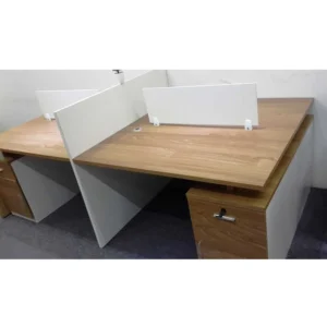 Arven Workstation modern office desk made from laminated sheet with PVC edging