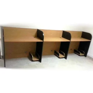 Orin Workstation modern office desk made from laminated sheet with PVC edging