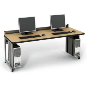 Kairo Workstation modern office desk made from laminated sheet with PVC edging