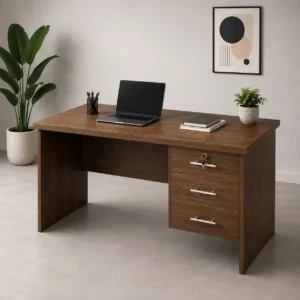 Apex Office Table made from laminated sheet with PVC edging by Wood & Wood Pakistan