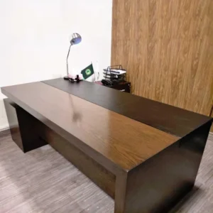 Heritage Executive Desk made from solid wood and Vinboard by Wood & Wood Lahore
