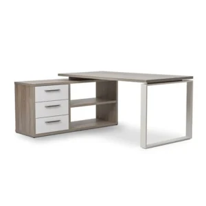 Nexus Office Table made from laminated sheet with PVC edging by Wood & Wood Pakistan