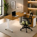 Nova Executive Workstation made from MDF sheet by Wood & Wood Lahore