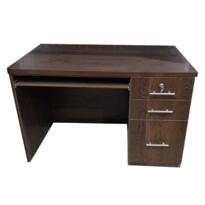 Modern Summit Office Table with storage drawers by Wood & Wood